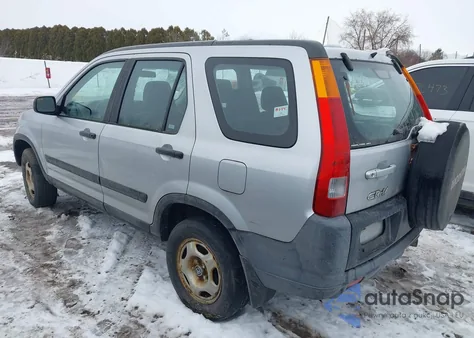 2004 Honda Cr-V Lx из США, поврежденный, VIN SHSRD78414U256496